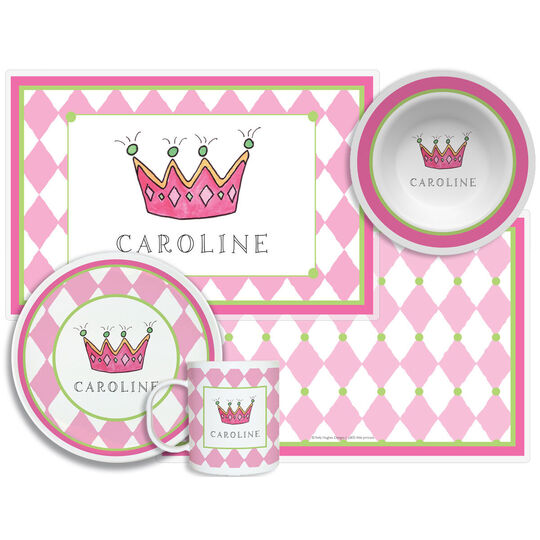 Little Princess 4-Piece Dinnerware Set